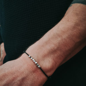 Bracelet cordon Pépites Colayco Homme