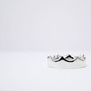 Bague Crown homme Colayco Argent