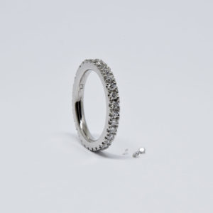 Bague Matilda Platine et Diamants