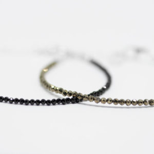 Bracelet mini spinel ou pyrite – Galerie(1)