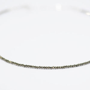 Collier mini pyrites – galerie