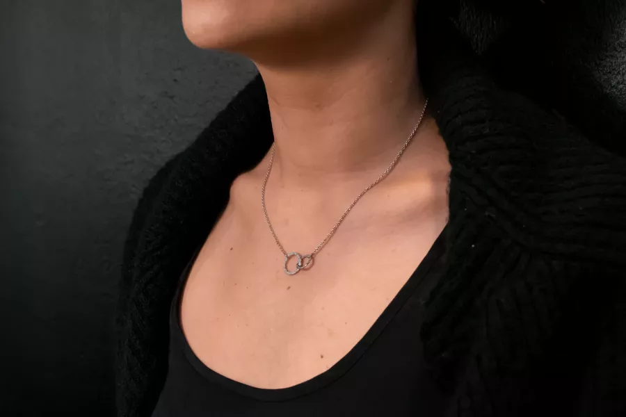 Collier 2xCercles CRUSH - Image 2