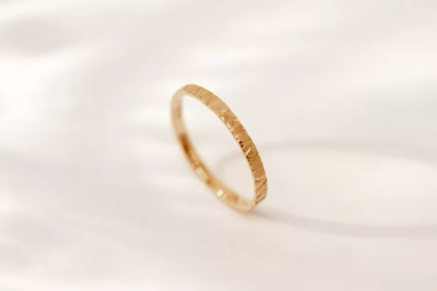 Bague GIVRE Or Rose