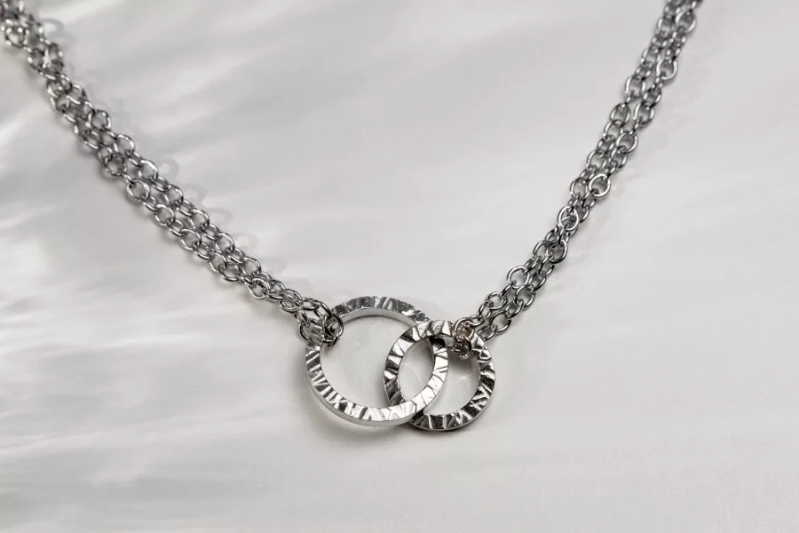 Collier 2xCercles ERIN